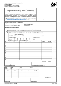 Ausgabenrefundierung durch Überweisung (PDF)
